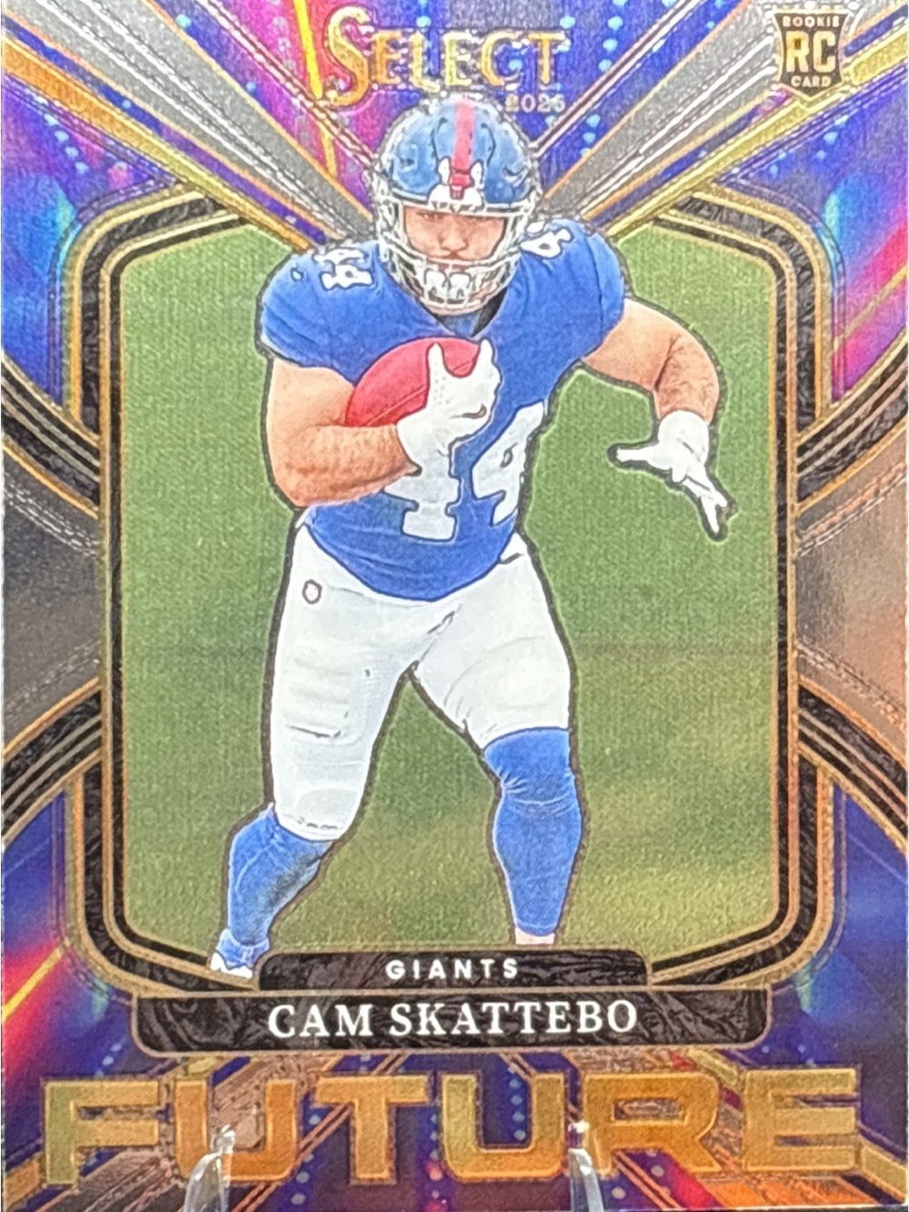 Panini Select Future Cam Skattebo Rookie Football Card